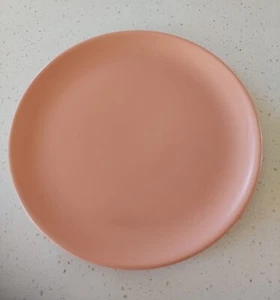 Metlox Pottery MCM Serving CHOP Plate 12" Poppy Trail Pink - Picture 1 of 6