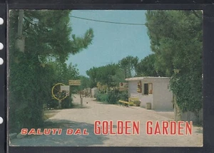 Cartolina Saluti dal Golden Garden Marina di Minturno Camping QA102 - Imagen 1 de 1