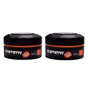 2x Gummy Professional Styling Wax Bright Finish (Orange) Glanz 150ml - Picture 1 of 1