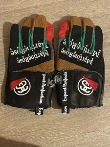 Martine Rose x Stussy rare grail Leather Driving Gloves Condition 10/10 - Picture 1 of 5