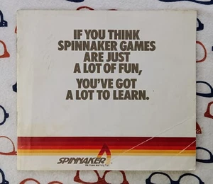 1983 Spinnaker Educational Games Software Catalog Insert Atari 8-Bit C64 IBM - Picture 1 of 5