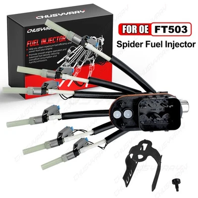 Spider Fuel Injectors 6 Cylinder for 1996-1998 Chevrolet C1500  -V6 4.3L - Image 1 of 4