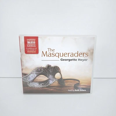 The Masqueraders Georgette Heyer Unabridged Audiobook Read by Ruth Sillers 9 CDs - image 1 of 4