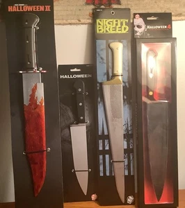 KNIFE PROP BUNDLE / HALLOWEEN 2/4 and KNIGHTBREED /4 TOTAL - Picture 1 of 1