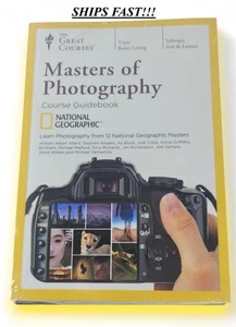 National Geographic Masters of Photography Great Courses NEW/Sealed - Imagen 1 de 5