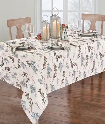 Elrene Home Fashions Holiday Tree Trimmings Wrinkle Resistant  6084 - Image 1 of 3