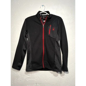 Spyder boys full zip fleece jacket sweater large 14/16 outdoors gorpcore casual - Picture 1 of 5