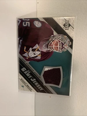 Jean-Sebastian Giguère Upper Deck Series 1 Game Jersey 2005-06 # J-JG - Image 1 of 4