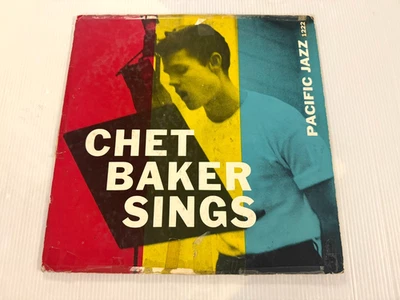 CHET BAKER Sings MONO LP 1956 Pacific Jazz PJ-1222 FIRST 12" PRESSING G/F SLEEVE - Image 1 of 4