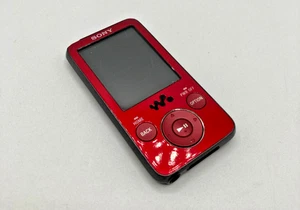 Sony Walkman NWZ-E438F Rojo 8GB Reproductor Musical MP3 Usado Funcional - Imagen 1 de 10