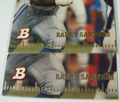 BARRY SANDERS 1994 BOWMAN GOLD & SILVER #180 - Image 1 of 4