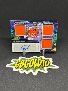 2024 Absolute Football Troy Franklin Rookie Premier Patch Auto /399 RC - Picture 1 of 2