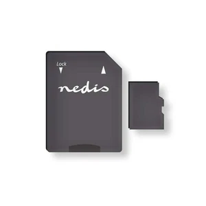Nedis Carte Mémoire MicroSDXC 32 Go Class 10 UHS-I avec Adaptateur Noir - Zdjęcie 1 z 2