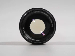 pa7/7 vintage Konica Objektiv Hexanon AR1.2/57mm - Picture 1 of 3