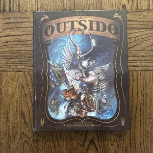 The Outside Greg Craola Simkins Hardcover Book Artwork Presto - Picture 1 of 10