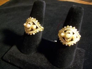 Faberge Perlenring - Größe 8 Franklin neuwertig - NEU - Bild 1 von 1