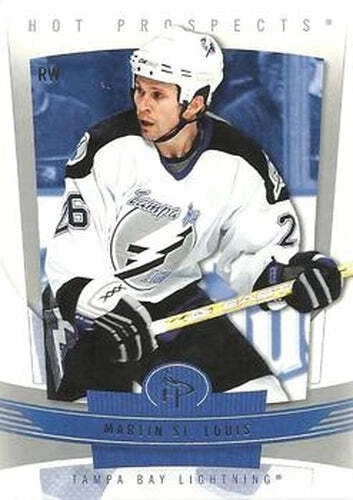 #89 Martin St. Louis - Tampa Bay Lightning - 2006-07 Fleer Hot Prospects Hockey - Image 1 of 1