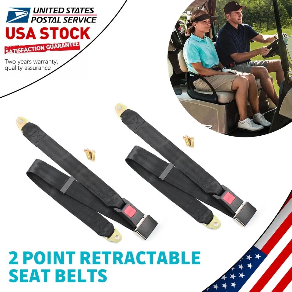 1Set Seat Belt With bolts Adjustable 2 Point For Dodge B350 1993-1994 Adjustable - Изображение 1 из 4