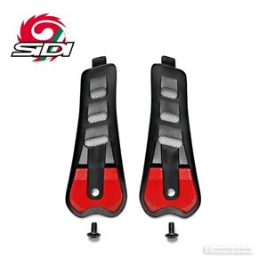Sidi Anti-Slip Rubber Heel Pads for SHOT 2 Cycling Shoes : BLACK/RED