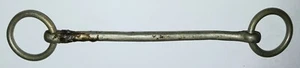 Victorian Era Mullen Mouth Loose Ring Snaffle Bit - Picture 1 of 2