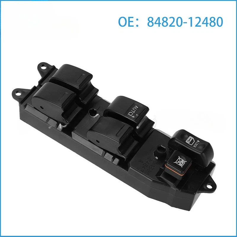 Interruptor maestro de ventana eléctrica del lado del conductor nuevo Toyota RAV4 2001-2005@ Foto 1 de 4