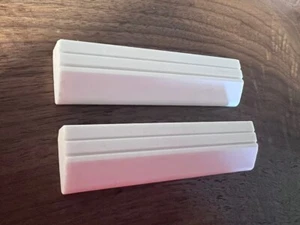 SET OF 2 SPYDERCO POCKET SLIP STONE KNIFE SHARPENER FINE GRIT FACTORY SECOND - Picture 1 of 8