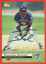 SHANNON STEWART - 1994 Classic #71  Minor League Autographed Card