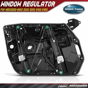 Front Passenger Window Regulator w/ Panel for Mercedes-Benz E300 E350 E400 E450 - Picture 1 of 9