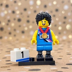 LEGO MINIFIGURES COLLECTION ~ Series 25 ~ 71045 ~ Sprinter #4 - Picture 1 of 7