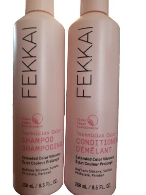 1 set Fekkai Technician Color Shampoo & Conditioner 8.5 fl oz / 250 ml New - Image 1 of 4