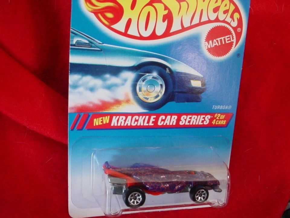 风火轮 #284 闪光灯 带 7 SPOKE RIMS KRACKLE 汽车系列 美国免运费 — 第 1/1 张图片