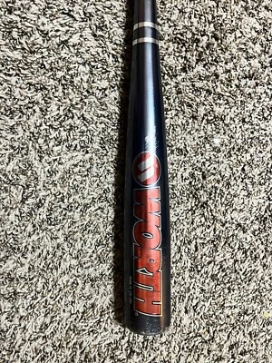 Taco de beisebol Worth Powerflex 28” 21 oz cano 2,25 -7 oz liga de alto desempenho LW4 - Imagem 1 de 4