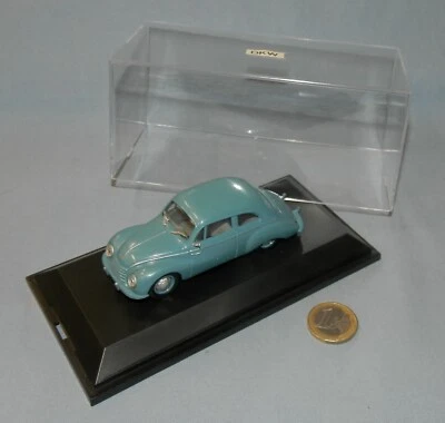 Schuco 1/43 : Auto Union DKW 3=6 F91 de 1955 (Bleu) - Photo 1/4