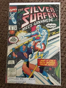 THE SILVER SURFER #81 (1993) MARVEL COMICS 1ST APPEARANCE OF TYRANT! NM - Picture 1 of 1
