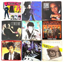 45 rpm's of the 80's & 90's-PART 2 - YOU PICK - Pop-Rock-Soul-Country-Novelty
