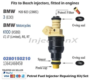 Einspritzventil Service Kit O-Ring 0280150440 für BMW 3 E30 Motorrad K100 K589 - Bild 1 von 1