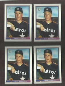 Jef Bagwell Rookie 1991 Bowman #183 lote de 4 como nuevo - Imagen 1 de 1