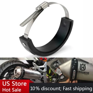 Oval Exhaust Protector Can Cover For SUZUKI GSXR 600/750/1000 DRZ400S DR-Z 400SM - Picture 1 of 11