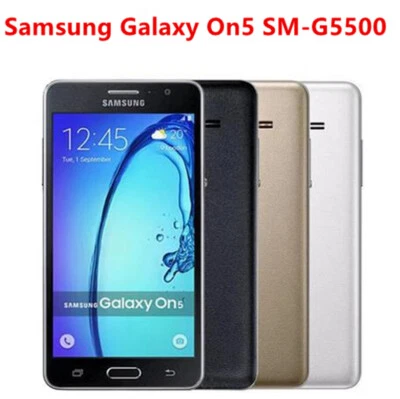 Unlocked Original Samsung Galaxy On5 SM-G5500 4G Dual SIM 5.0 " SmartPhone - Image 1 of 4