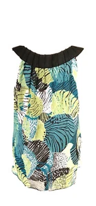 Cato Women's Boat Neck Pleated Pullover Sleeveless Size Large NWT. WB4 - Picture 1 of 6
