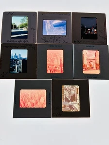 Lote de 8 DIAPOSITIVAS VINTAGE CIUDAD DE NUEVA YORK 35mm años 1950-1960 y una años 90 - Imagen 1 de 4