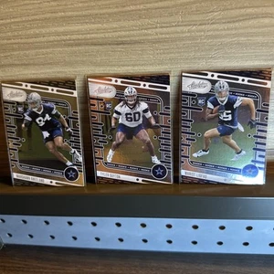 Three Dallas Cowboys Rookie Trading Cards - Picture 1 of 8