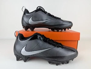 Nike Vapor Strike 5 TD Football Cleats Retro Black White 833407-001 Mens Size 11 - Picture 1 of 8