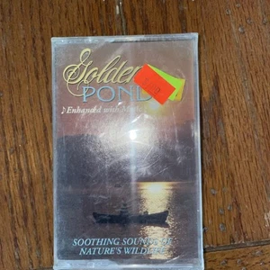 Golden Pond Soothing Sounds of Natures Wildlife Cassette Tape New 1995 Vintage - Picture 1 of 6