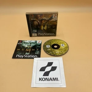 The Mummy by Konami (PS1) Playstation 1 UK PAL con manuale *Leggere descrizione* - Foto 1 di 13
