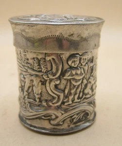 Antique Late 19th Century Peppermint Or Snuff Box With Dutch Silver Control Mark - Picture 1 of 9