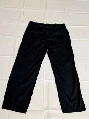Pantalones de vestir/informales negros de Calvin Klein Jeans 42X30 100 % algodón Foto 1 de 4