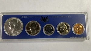 1966 US Special Mint Set SMS 5 Coins with 40% Silver Kennedy Half Dollar No Box - Picture 1 of 6