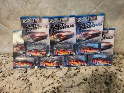 Hot Wheels Silver Series Fast & Furious Racing Course 1996 Acura Integra GSR x7 - Image 1 of 4