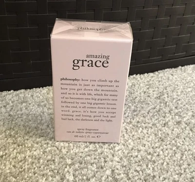 Philosophy Amazing Grace 2 fl. oz. Perfume Eau De Toilette SELLADO Foto 1 de 4